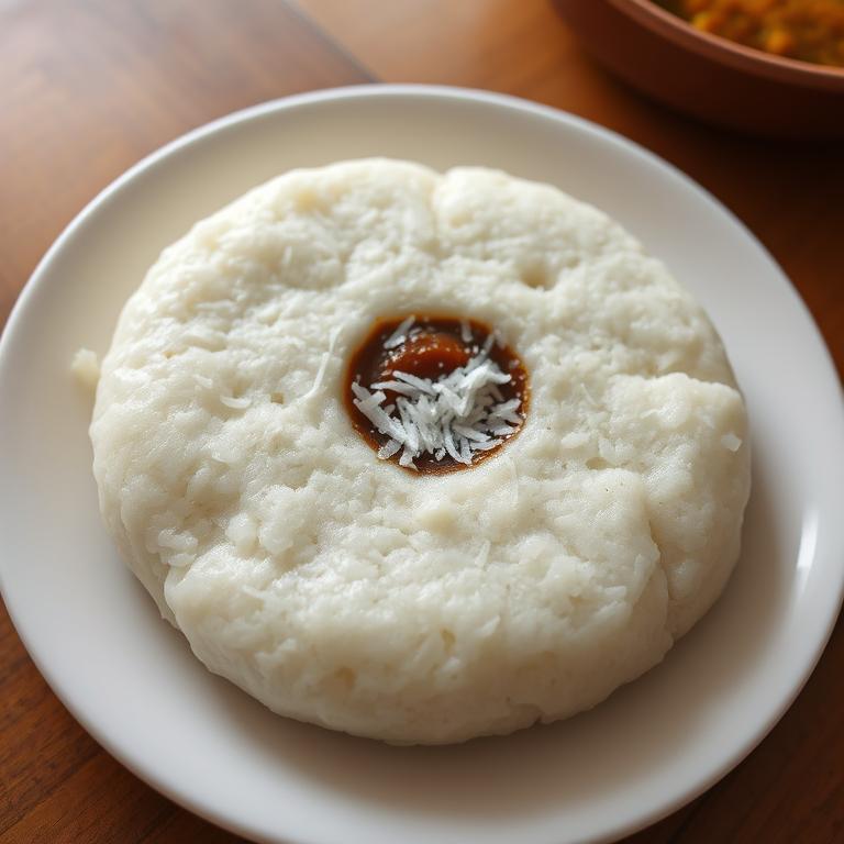 Bhapa Pitha (Steamed Rice Cake)