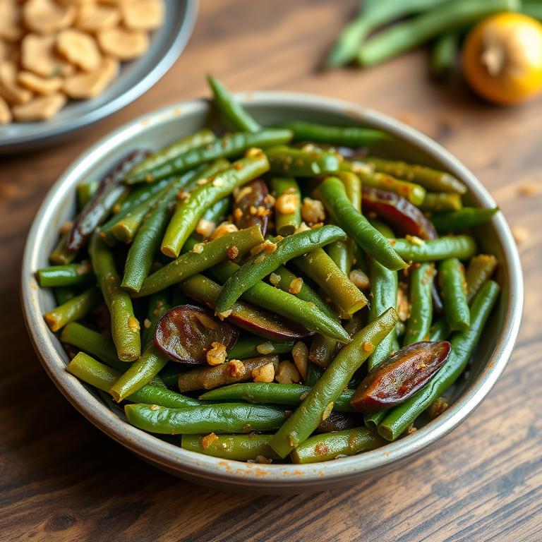 Sheem Bhaji (Flat Bean) by Bhabi Monowara's Uttor Bongo