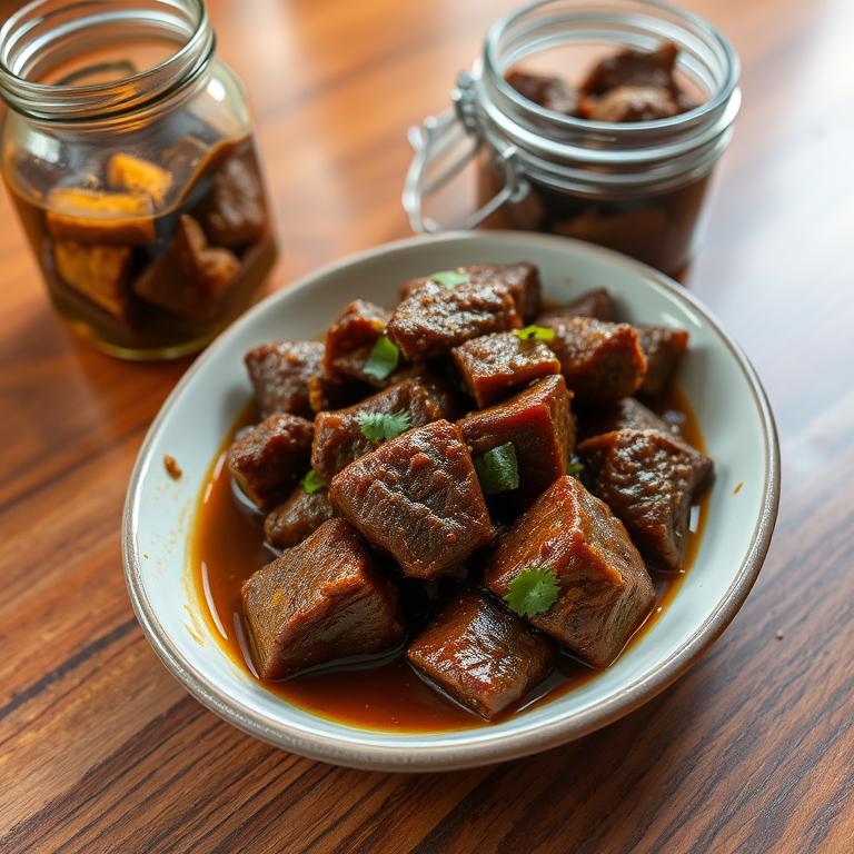 Beef Achar (Pickled Beef) by Bhabi Rashida's Hotel
