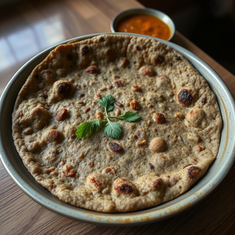 Kalai Ruti (Lentil Flour Flatbread)
