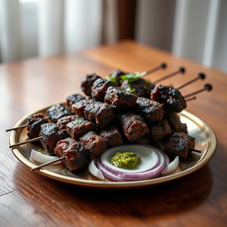 Shik Kebab (Grilled Skewers) by Bilkis's Barisal Kitchen