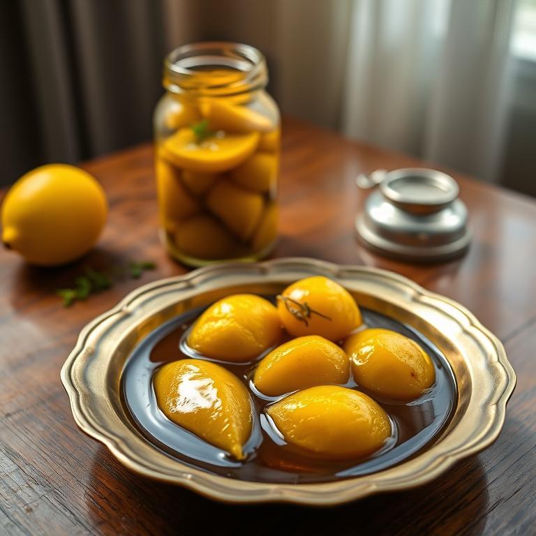 Lebu Achar (Lemon Pickle)