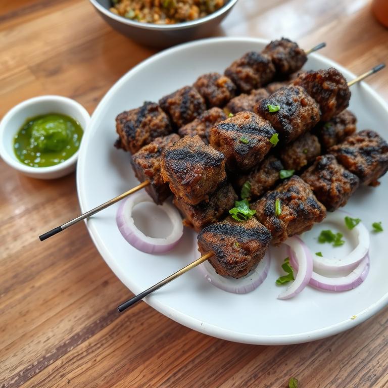 Shik Kebab (Grilled Skewers) by Hasina's Comilla Roshoi