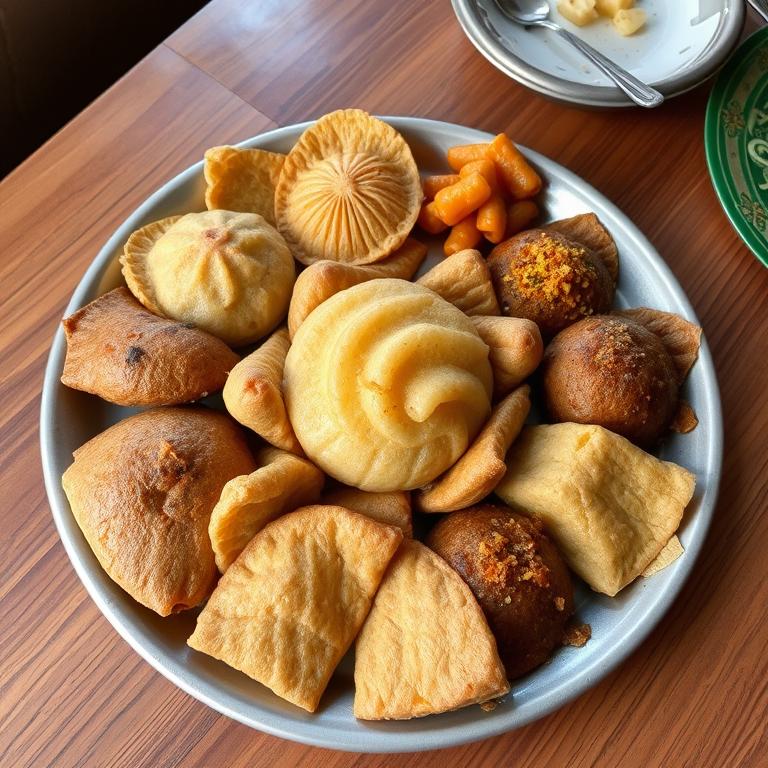 Nabanno Pitha Platter