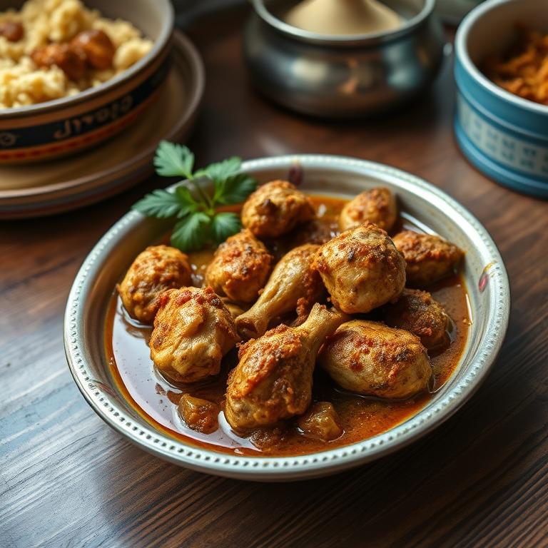 Murgi Bhuna (Chicken Bhuna)