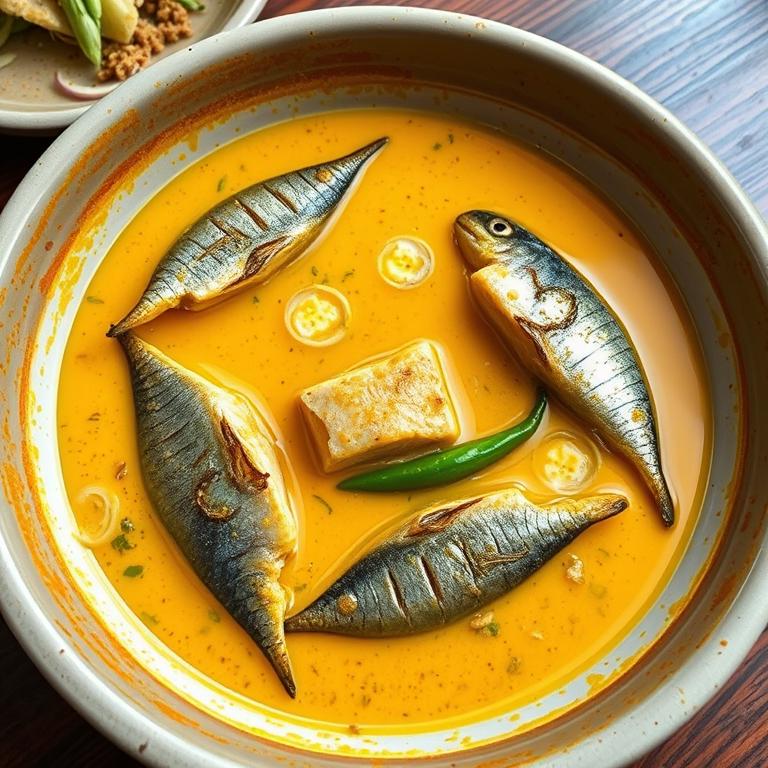 Rui Mach Bhaji (Rohu Curry) by Jahanara's Sylheti Kitchen