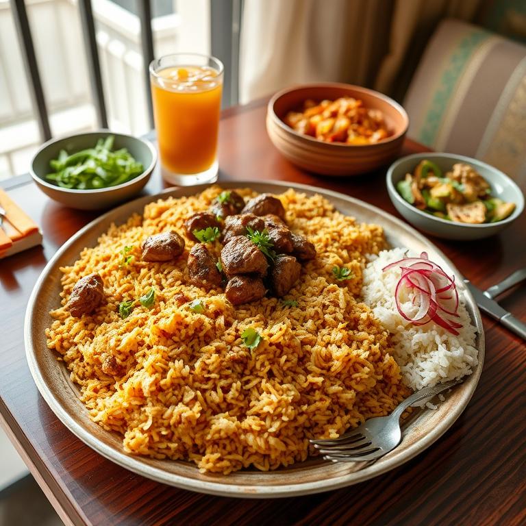 Wedding Kacchi Biryani Platter by Kamrunnahar's Rangpur Bhog