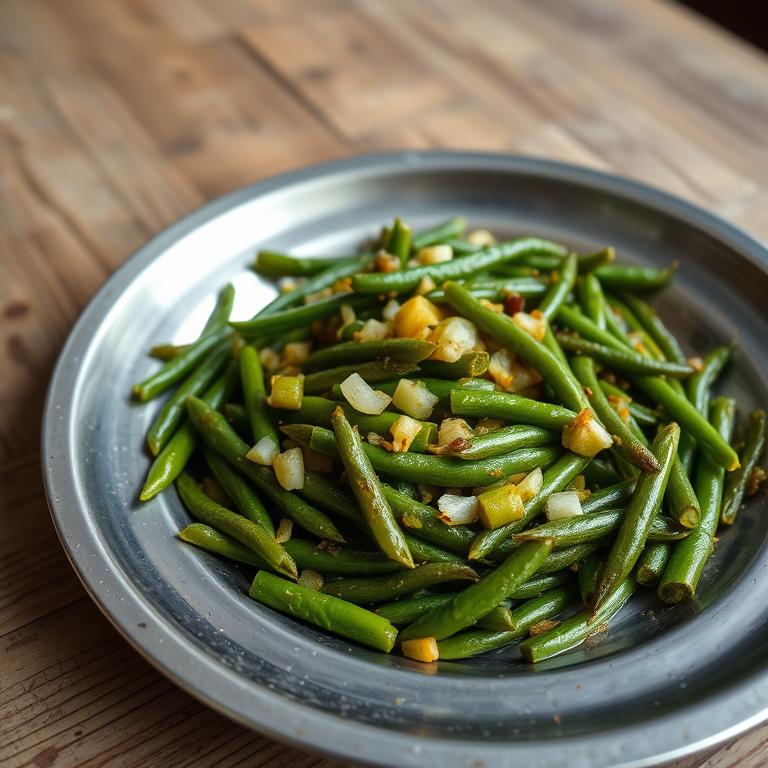 Borboti Bhaji (Long Bean) by Morjina's Noakhali Ghor