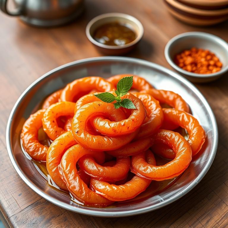 Jilapi (Bangladeshi Jalebi) by Morjina's Noakhali Ghor