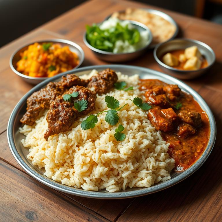 Wedding Polau with Mutton Korma by Nusrat's Home Food