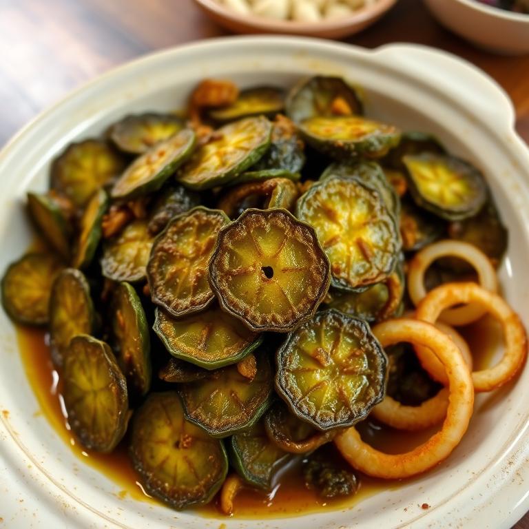 Korola Bhaji (Bitter Gourd) by Parul's Samudrik Ranna