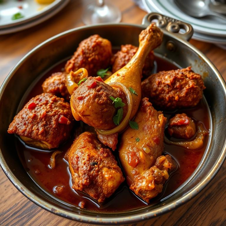 Murgi Bhuna (Chicken Bhuna)