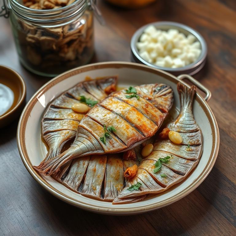 Rupchada Shutki (Dried Pomfret) by Parul's Samudrik Ranna