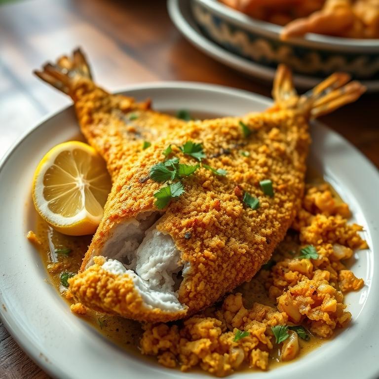 Bhetki Fish Fry (Barramundi) by Rokeya's Nawabi Dastarkhwan