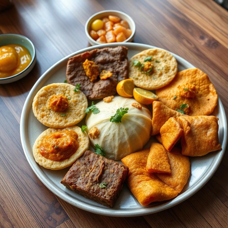 Nabanno Pitha Platter