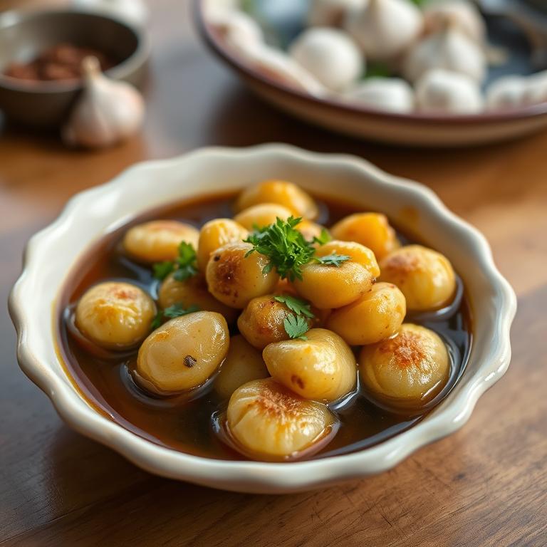Rosun Achar (Garlic Pickle)