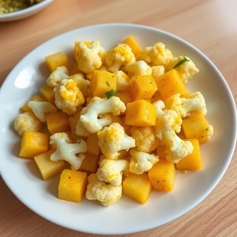 Phulkopi Bhaji (Cauliflower) by Rumi's Ranna Ghor