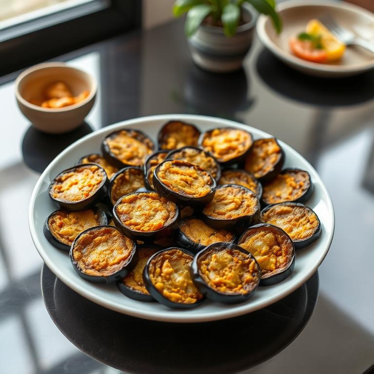 Begun Bhaji (Eggplant Fry)