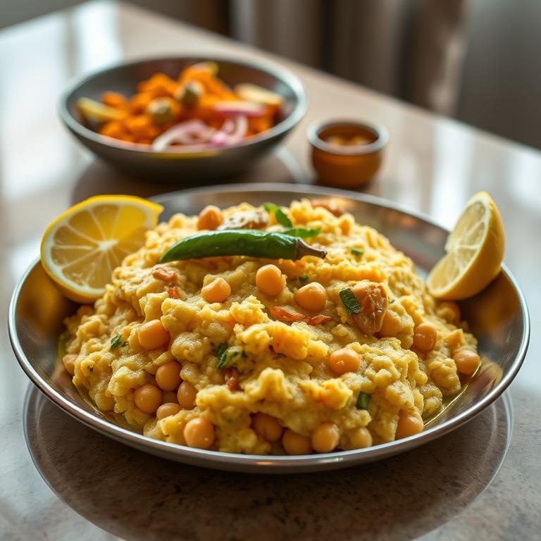 Chana Bharta (Chickpea Mash)