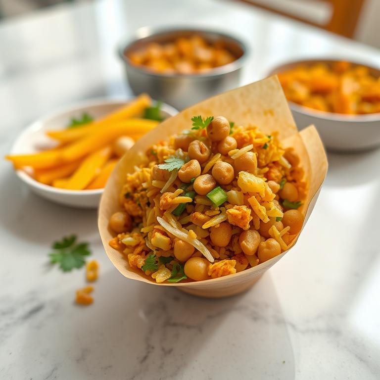 Jhal Muri (Spicy Puffed Rice Mix) by Salma's Ranna Bari