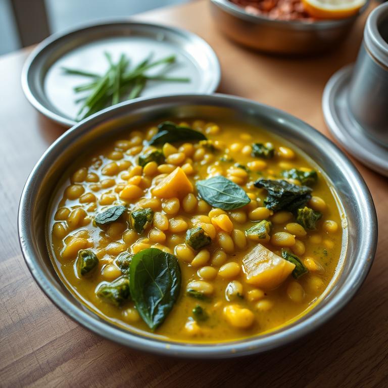 Sabji Dal (Dal with Vegetables)
