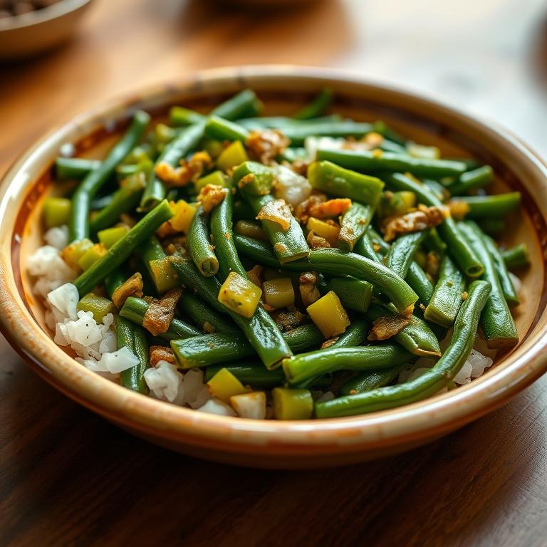 Borboti Bhaji (Long Bean) by Tasnim's Home Kitchen