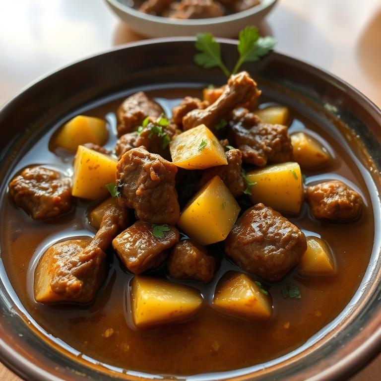 Mutton Curry (Khasir Mangsho) by Tasnim's Home Kitchen