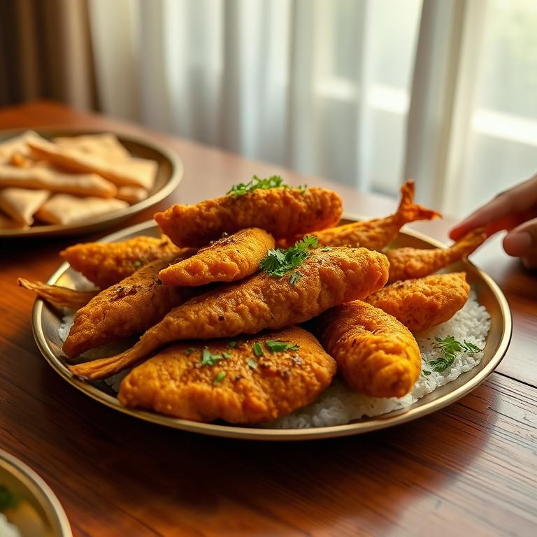 Mach Bhaja (Fried Fish) by Amina's Kitchen