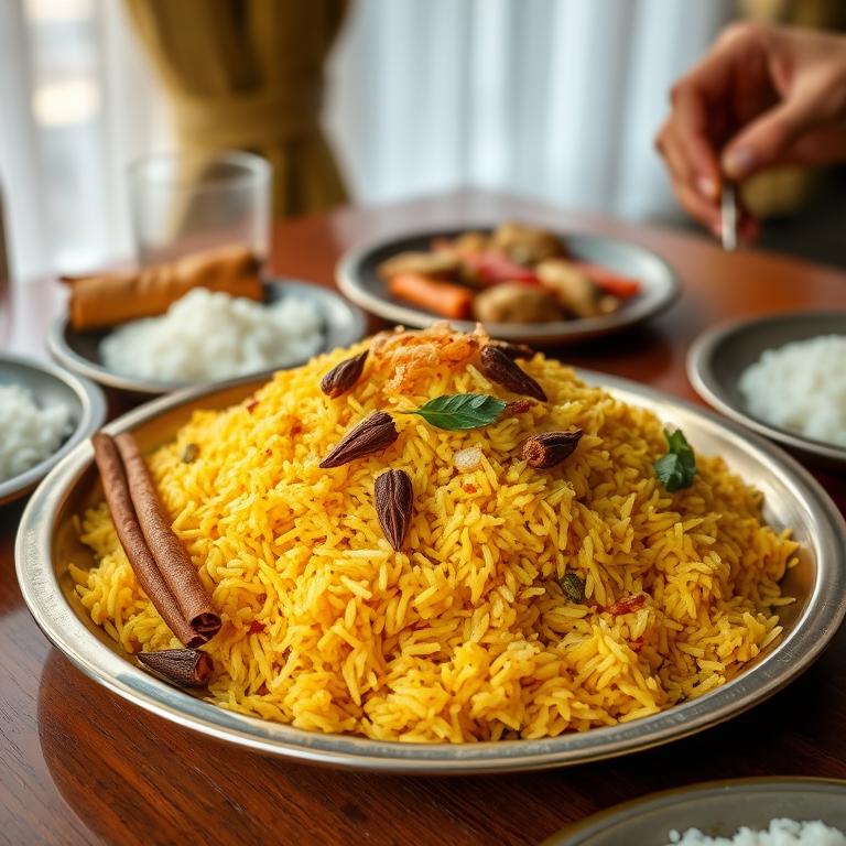 Polau (Fragrant Rice) by Amina's Kitchen