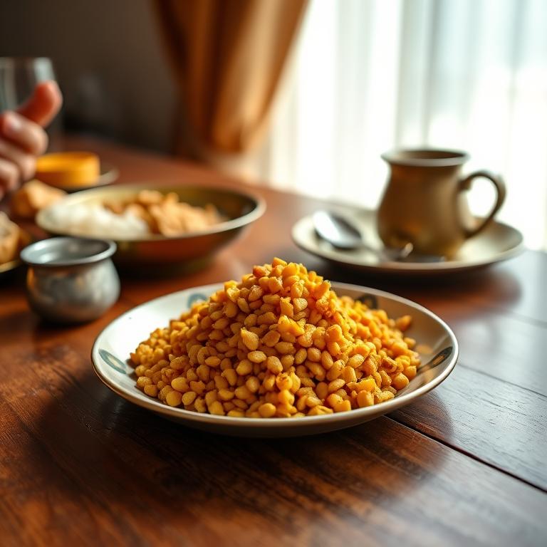 Bhaja Mug Dal (Roasted Moong) by Amina's Kitchen