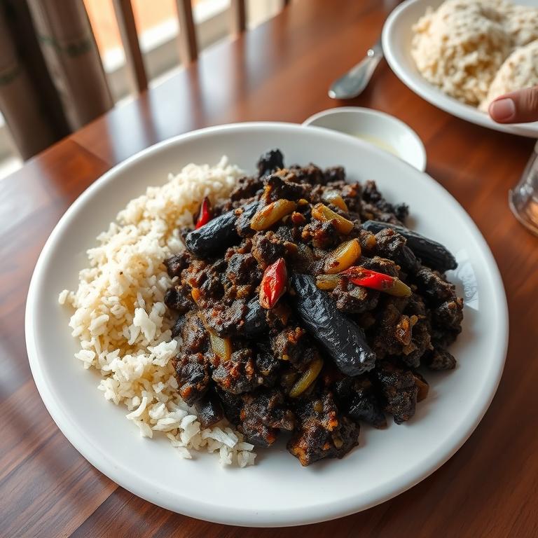 Begun Pora Bharta (Flame-Roasted Eggplant) by Bhabi Fatima's Desh