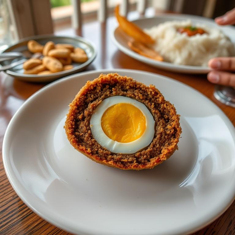 Dimer Devil (Scotch Egg) by Bhabi Fatima's Desh