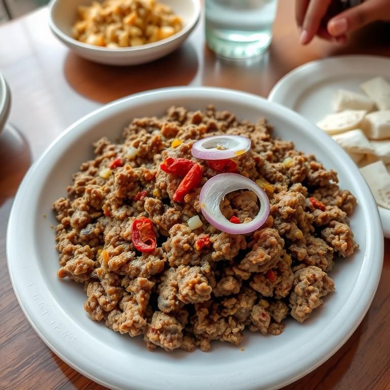Shutki Bhorta (Dried Fish Mash)