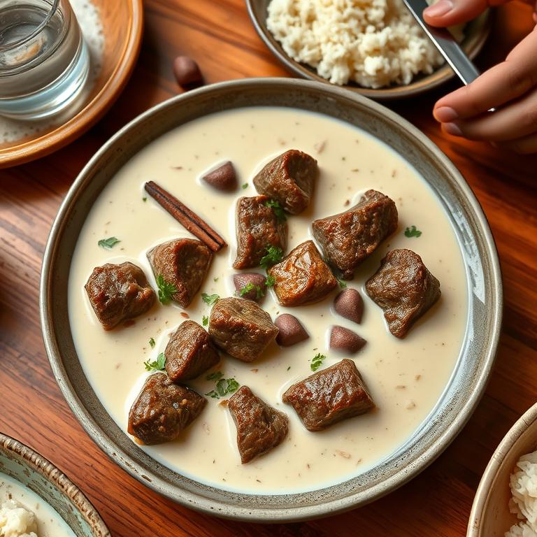 Beef Rezala