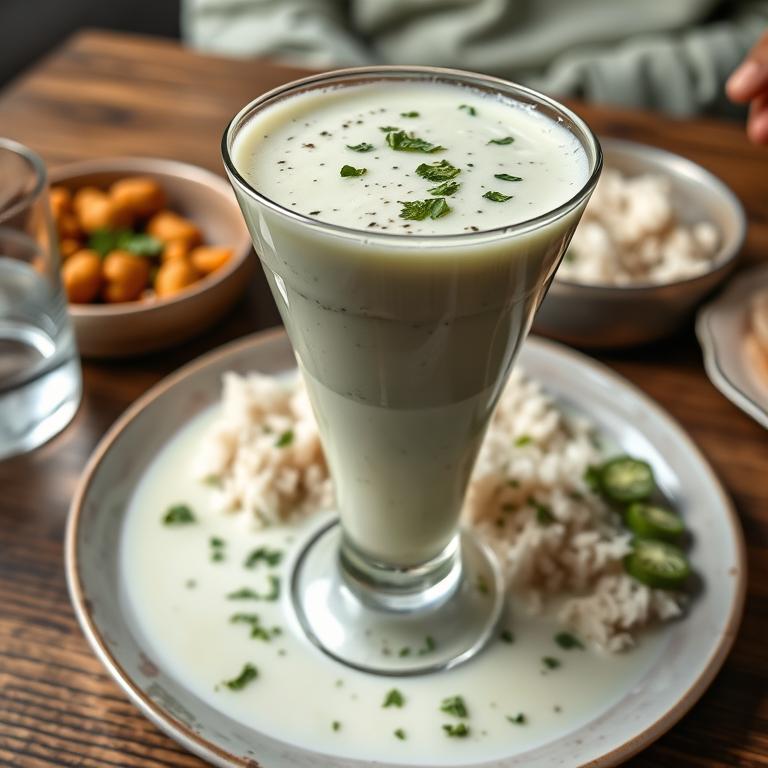 Borhani (Spiced Yogurt Drink)