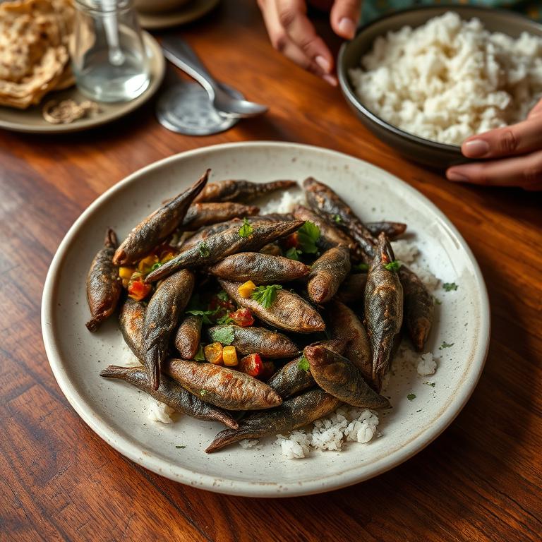 Chepa Shutki (Fermented Dried Fish) by Bhabi Khaleda's Bawarchi