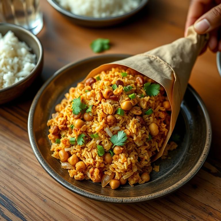 Jhal Muri (Spicy Puffed Rice Mix) by Bhabi Khaleda's Bawarchi