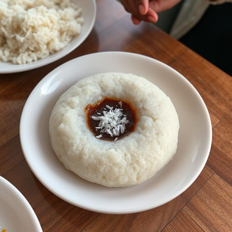 Bhapa Pitha (Steamed Rice Cake)