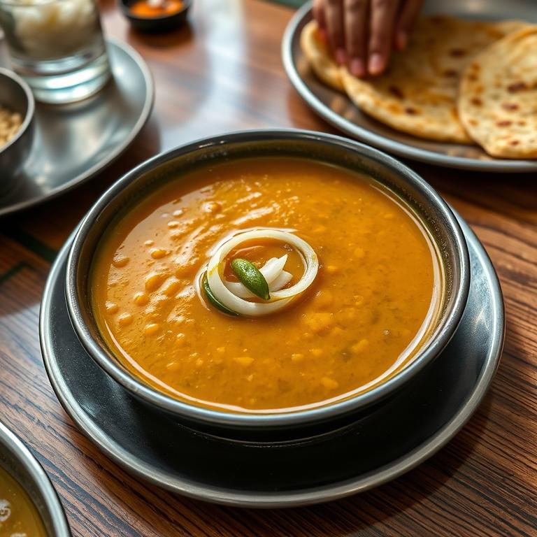 Mosur Dal (Red Lentil) by Bhabi Monowara's Uttor Bongo