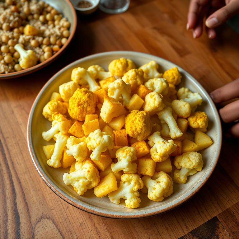 Phulkopi Bhaji (Cauliflower)