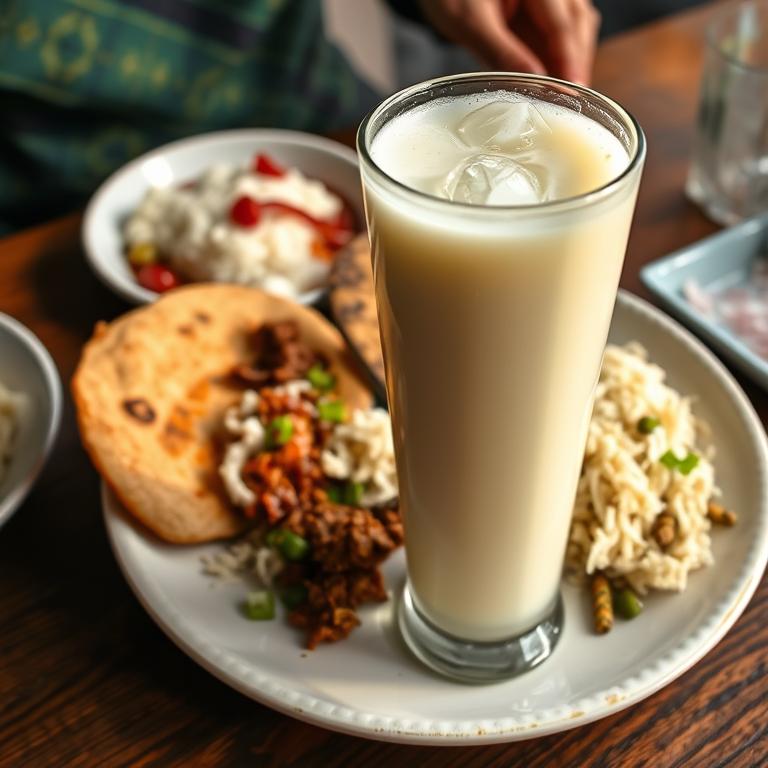 Lassi (Sweet Yogurt Drink) by Bhabi Rashida's Hotel