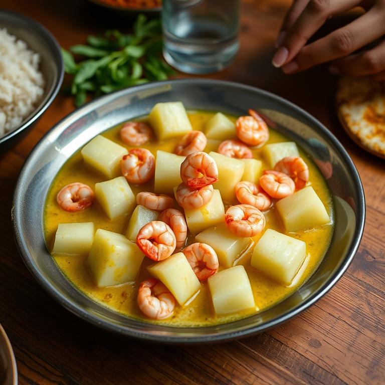 Lau Chingri (Gourd with Shrimp) by Bhabi Rashida's Hotel