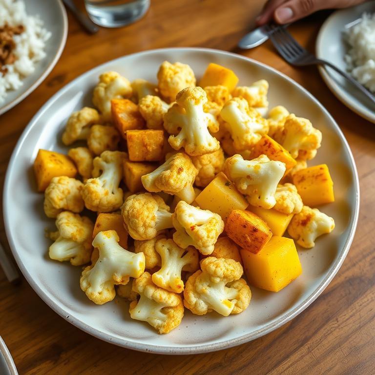 Phulkopi Bhaji (Cauliflower) by Bhabi Rashida's Hotel