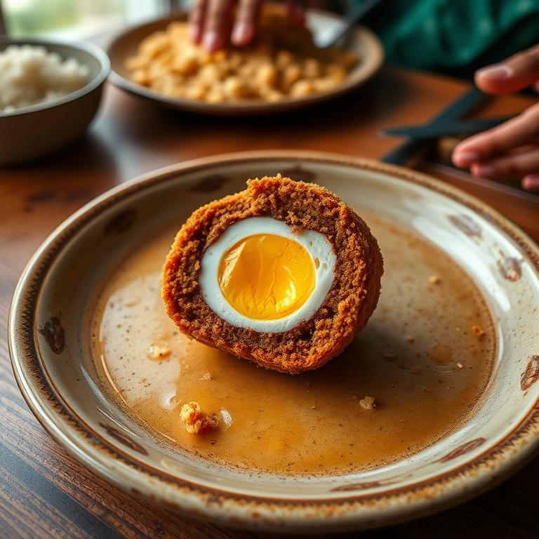 Dimer Devil (Scotch Egg) by Bhabi Rehana's Rasoi