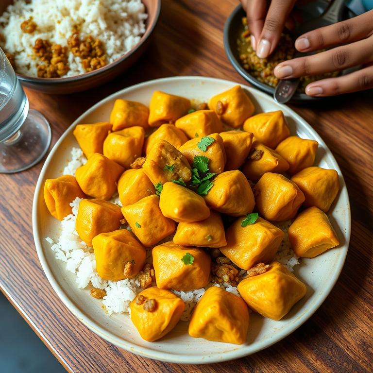 Kumror Bori (Pumpkin-Lentil Bori)