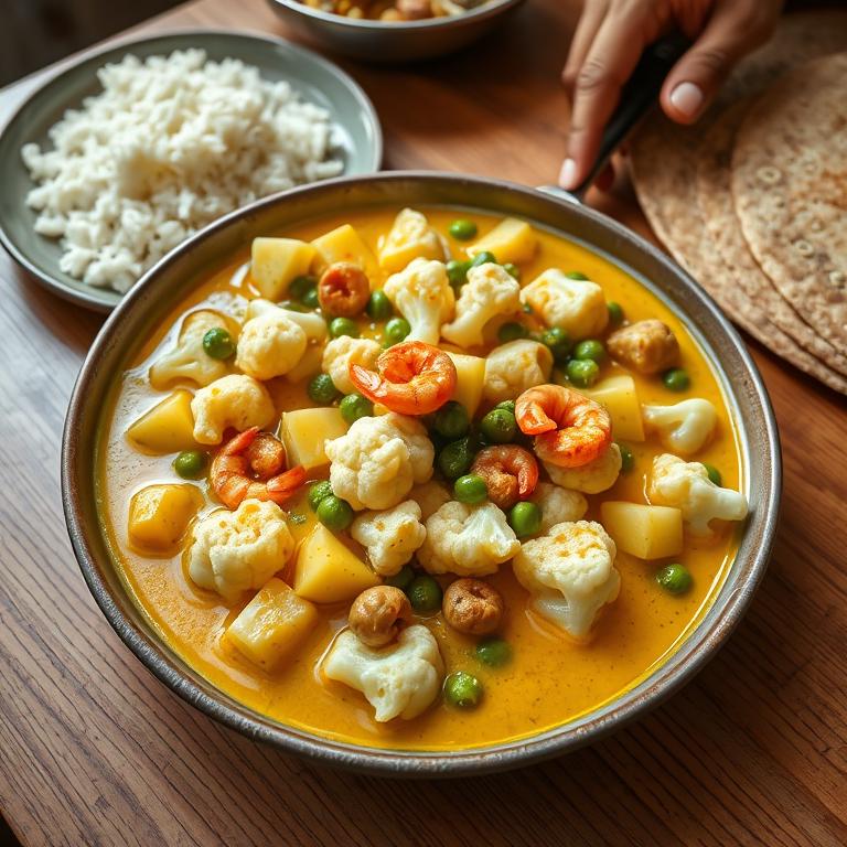 Phool Kopi Chochchori (Cauliflower Stew) by Bhabi Rehana's Rasoi