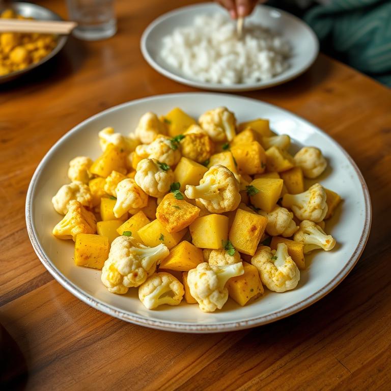 Phulkopi Bhaji (Cauliflower)