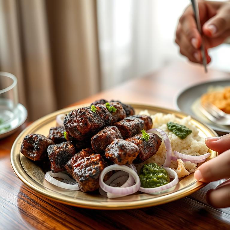 Shik Kebab (Grilled Skewers) by Bilkis's Barisal Kitchen
