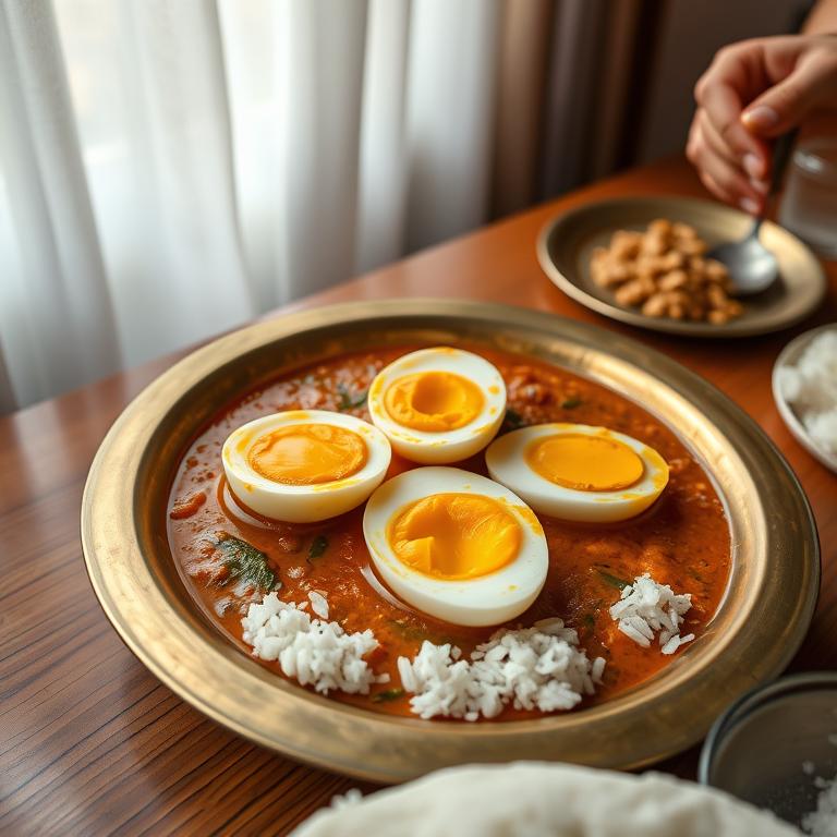 Dim Bhaji (Egg Curry) by Bilkis's Barisal Kitchen