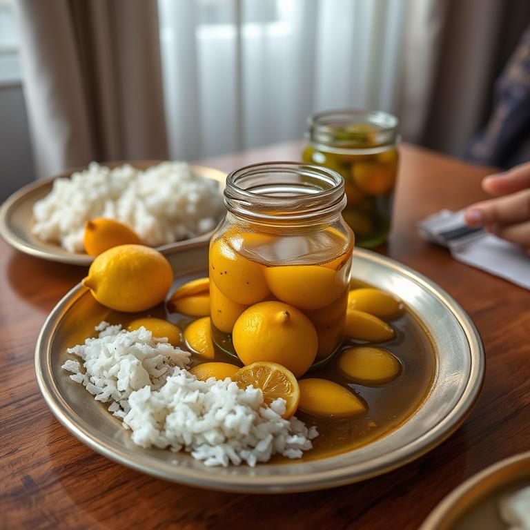 Lebu Achar (Lemon Pickle)
